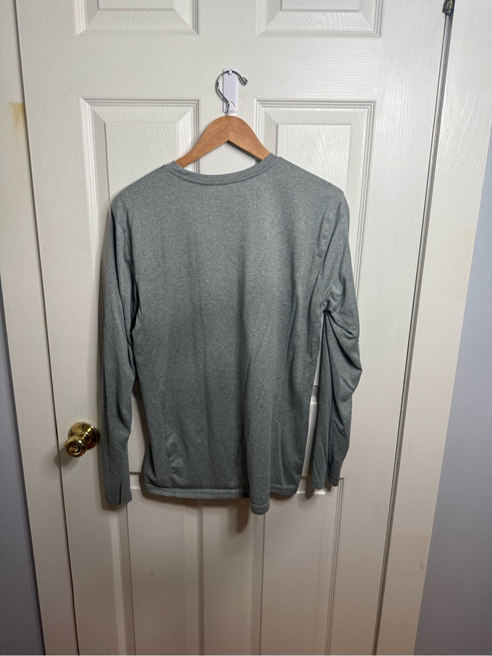 Nike Paris Saint-Germain Dri-FIT Legend Long Sleeve Tee Gray Sz L - Picture 3 of 3